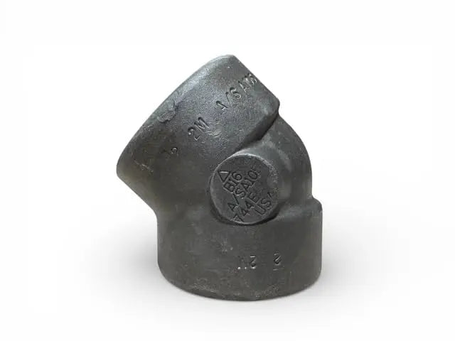 45-Degree Threaded Elbow Pipe Fitting Maven Valve Supply