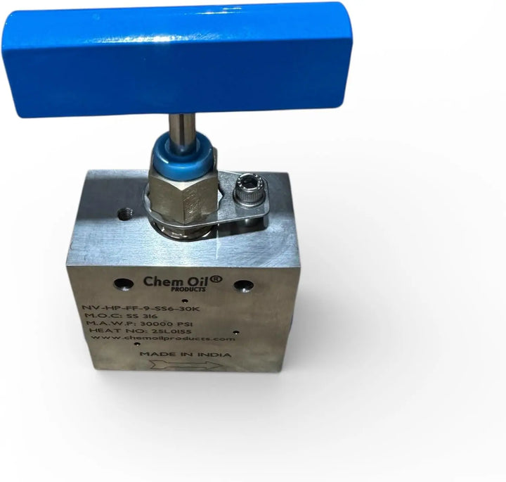 Chem Oil 30k PSI High Pressure Needle Valve Chem Oil