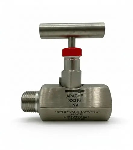 High Pressure Needle Valve SS 10k Apache