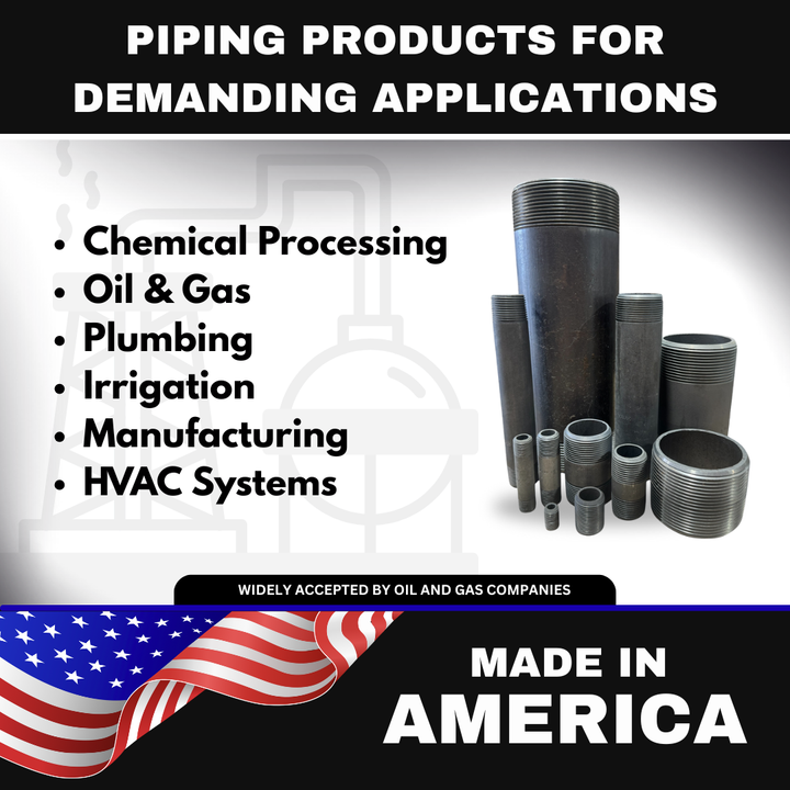 Steel Pipe Nipple Schedule 80